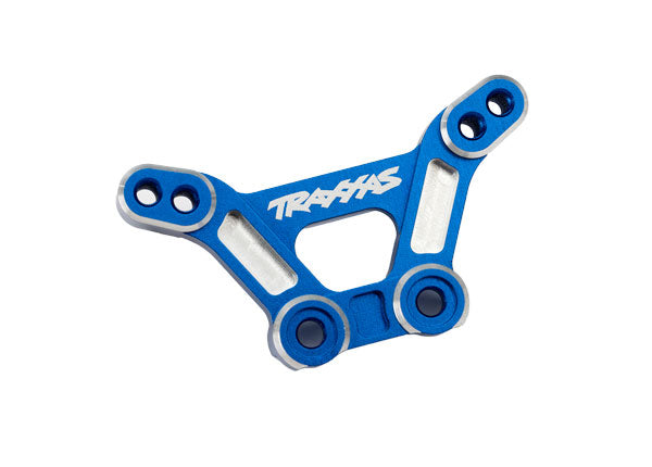 TRA10538-BLUE 10538-BLUE 4-Tec Drift Aluminum Front Shock Tower, Blue