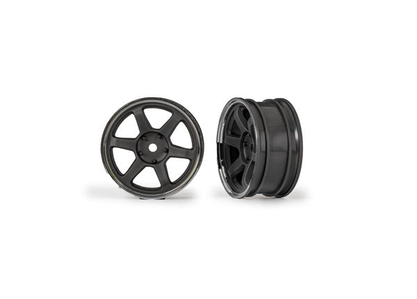 TRA10571 10571 Front Narrow 1.9" Wheels w/ Chrome Rim (2)