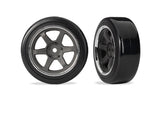 TRA10577 10577 Drift 1.9" Tires & Wheels w/ Chrome Rim (2)