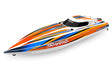 TRA106064-4-ORNG 106064-4-ORNG Disruptor 4S Brushless Speed Boat RTR, Orange