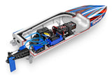 Disruptor 4S Brushless Speed Boat RTR, Blue