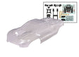 TRA10712 10712 Mini XRT Clipless Body, Clear
