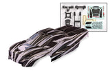 TRA10712X 10712X Mini XRT Clipless Body, Unpainted w/ ProGraphix
