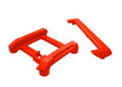 TRA10717-RED 10717-RED Mini Maxx Roof Skidplate & Tailgate Protector, Red