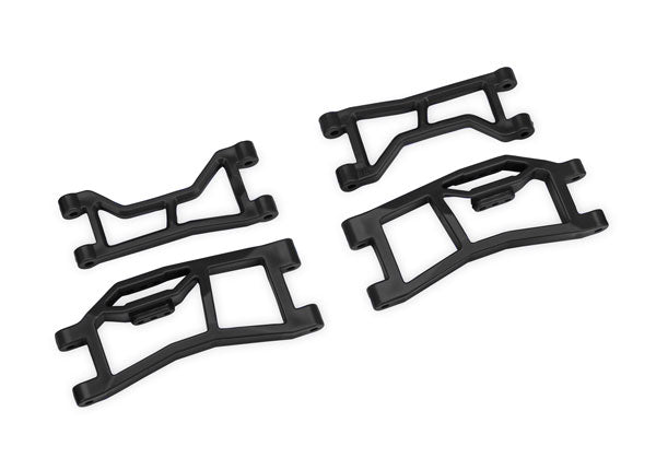 TRA10727-BLK 10727-BLK Mini Maxx Wide Maxx Rear Suspension Arms, Black