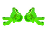TRA10734-GRN 10734-GRN Mini Maxx Aluminum Steering Blocks, L&R, Green