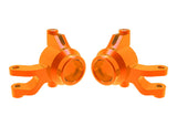 TRA10734-ORNG 10734-ORNG Mini Maxx Aluminum Steering Blocks, L&R, Orange