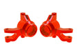 TRA10734-RED 10734-RED Mini Maxx Aluminum Steering Blocks, L&R, Red
