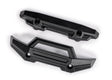 TRA10735-BLK 10735-BLK Front & Rear Bumper, Black