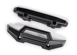 TRA10735-BLK 10735-BLK Front & Rear Bumper, Black