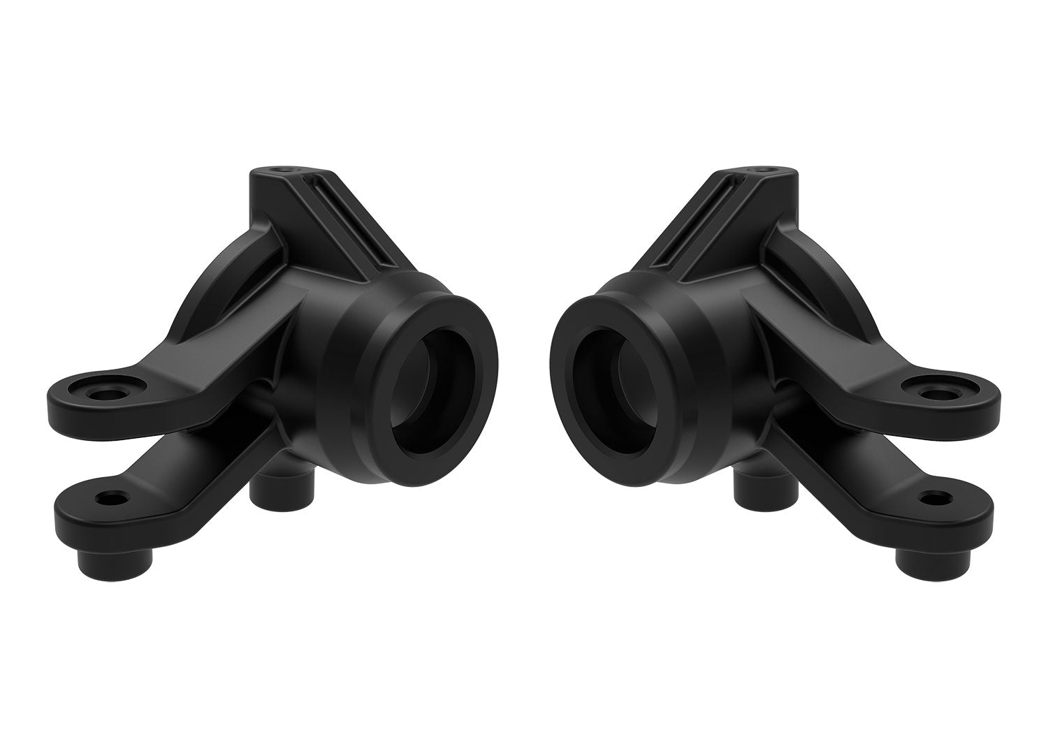 TRA10736-BLK 10736-BLK Steering Blocks, Black (L&R)