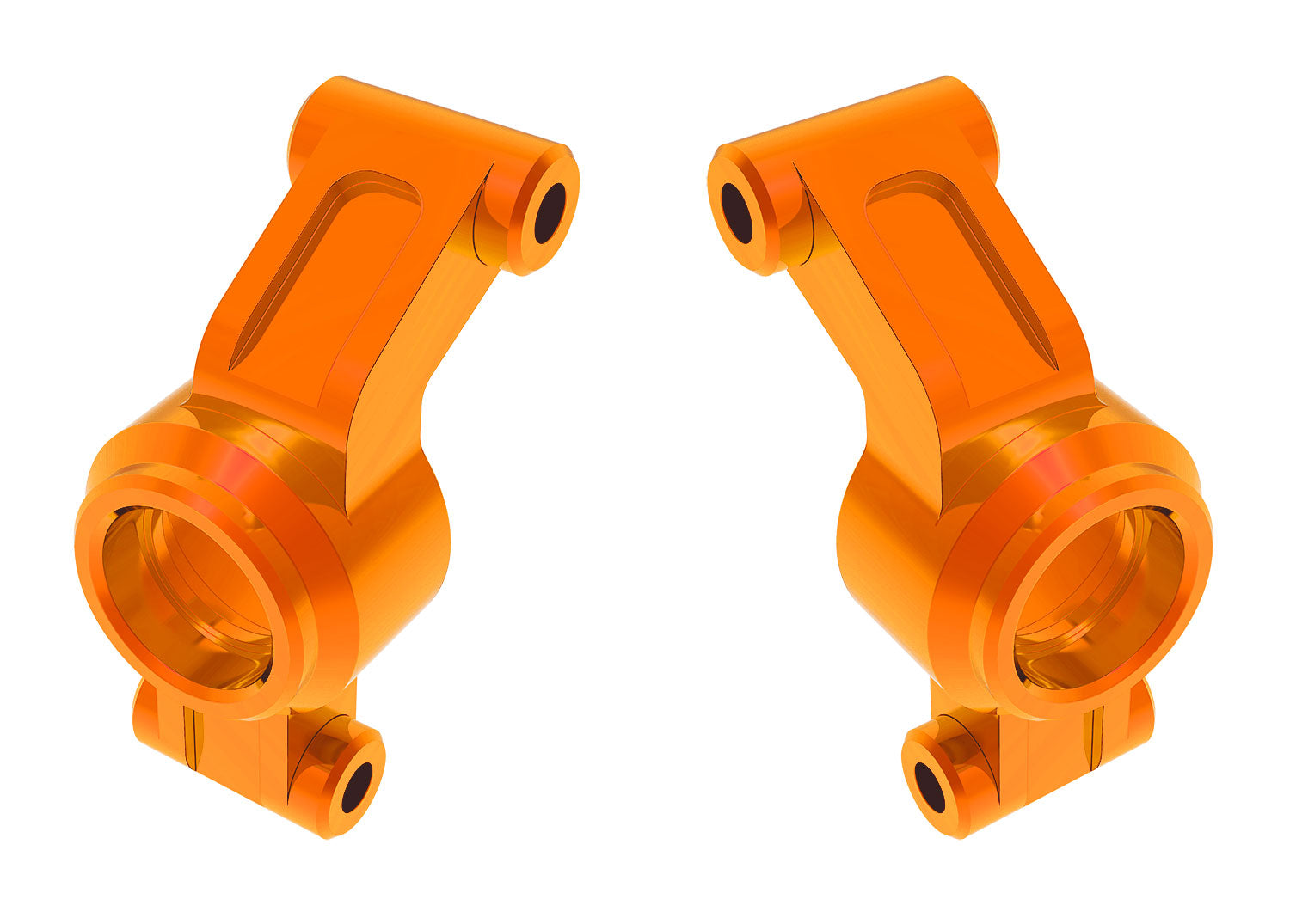 TRA10751-ORNG 10751-ORNG Mini Maxx Stub Axle Carriers, L&R, Orange