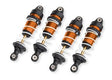 TRA10765-ORNG 10765-ORNG Mini Maxx Aluminum GTR Long Shocks, Orange (4)