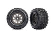 TRA10771-GRAY 10771-GRAY Sledgehammer Pre-Glued Tires on T&W Gray Wheels (2)