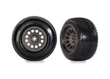TRA10774-GRAY 10774-GRAY Response Pro Mini XRT Pre-Glued Tires, Gray (2)