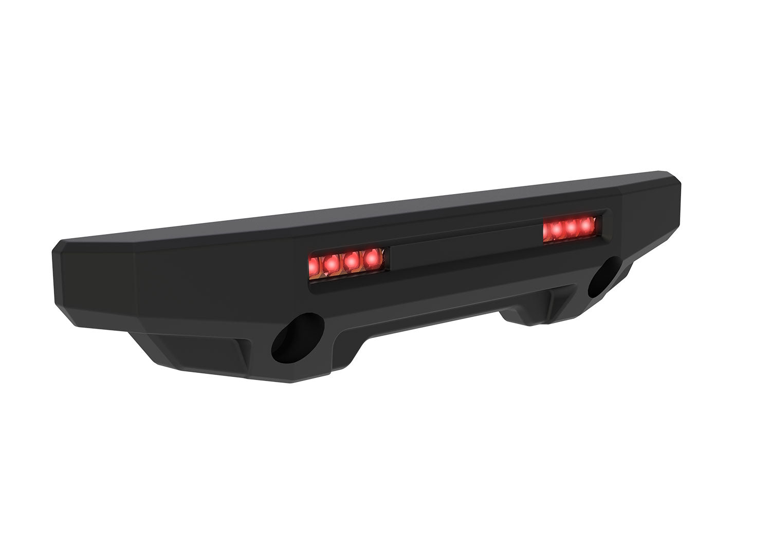TRA10798 10798 Mini Maxx Rear Bumper w/ LED Lights