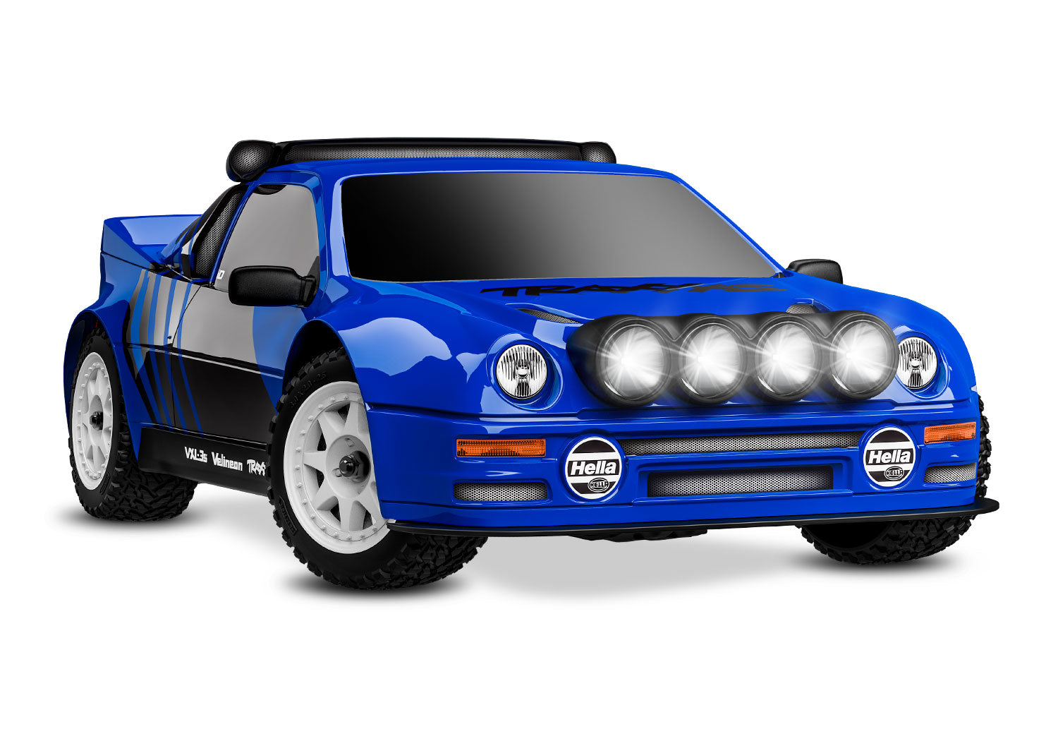 Mini Rally VXL Ford RS200, Blue – Dollar Hobbyz