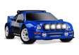 TRA108046-1-BLUE 108046-1-BLUE Mini Rally VXL Ford RS200, Blue
