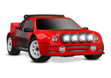 TRA108046-1-RED 108046-1-RED Mini Rally VXL Ford RS200, Red