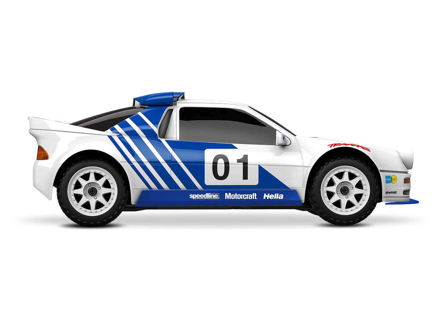 Mini Rally VXL Ford RS200 1/16 4WD Rally Car RTR, White