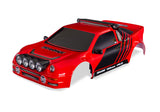 TRA10812-RED 10812-RED Mini Rally VXL Ford RS200 Body, Red