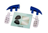 TRA10818-BLUWHT 10818-BLUWHT Mini Rally VXL Ford RS200 Side Mirrors & Roof Intakes