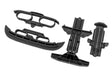 TRA10837-BLK 10837-BLK Mini Rally Bumpers & Skid Plates, Black
