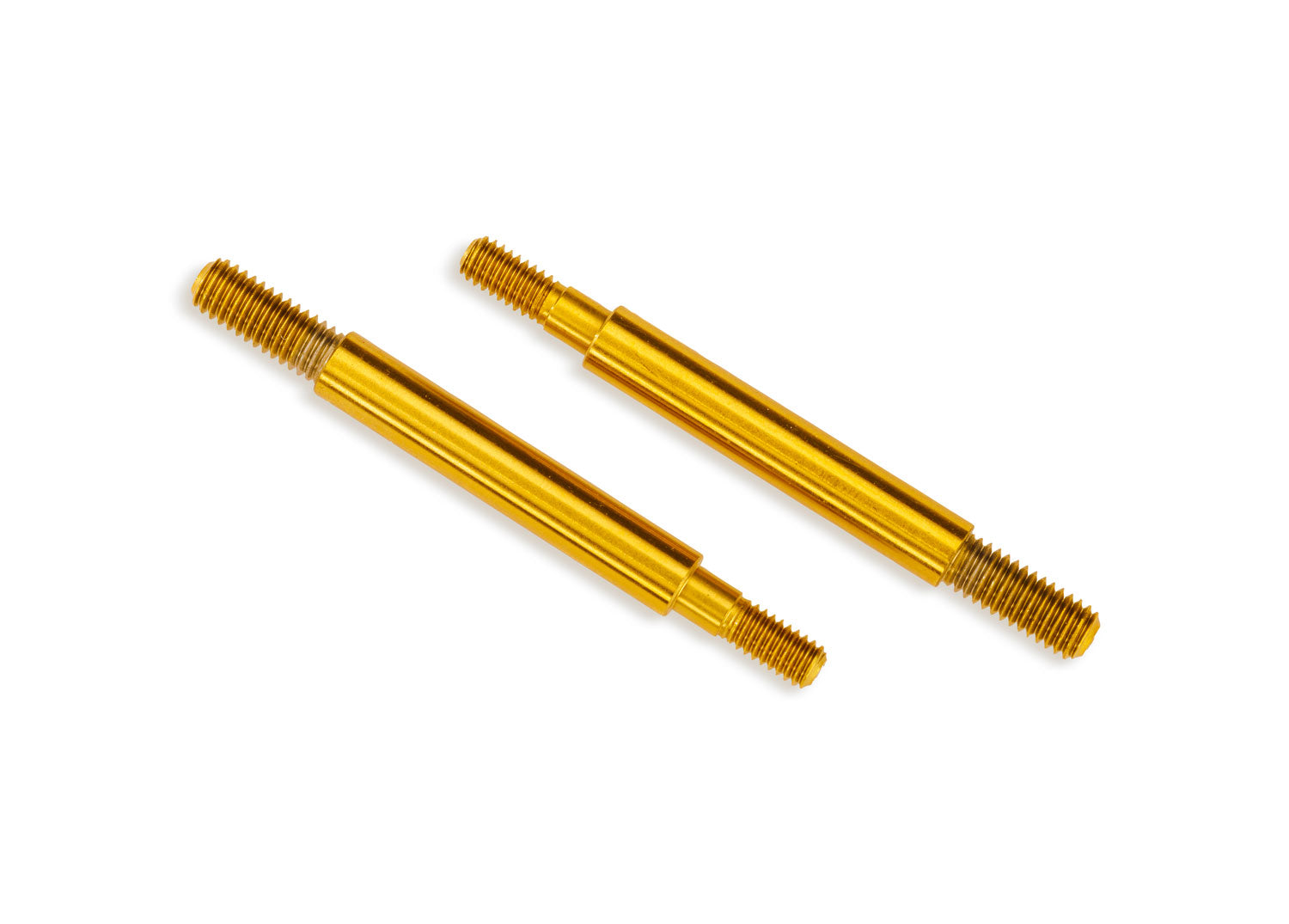 TRA10861 10861 Mini GTR Short Shock Shafts, TiN Coated (2)