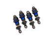 TRA10865-BLUE 10865-BLUE Aluminum Mini GTR Short Shock Set, Blue (4)