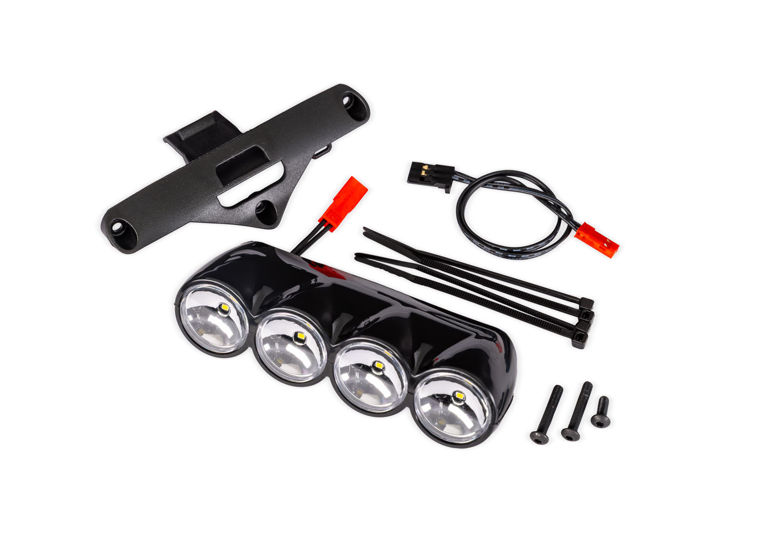 TRA10885-BLK 10885-BLK Mini Rally VXL Ford RS200 LED Light Pod, Black