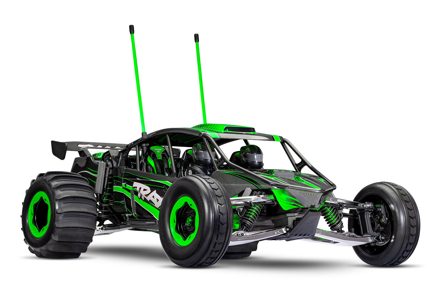 TRA109076-4-GRN 109076-4-GRN ProScale Sand Car, Funco Motorsports GTU RTR, Green