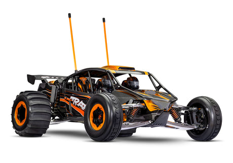 TRA109076-4-ORNG 109076-4-ORNG ProScale Sand Car, Funco Motorsports GTU RTR, Orange