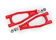 TRA10929-RED 10929-RED Heavy Duty Upper Suspension Arms, L&R (2), Red