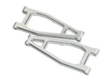 TRA10929X-SLVR 10929X-SLVR Aluminum Upper Suspension Arms, L&R (2), Silver