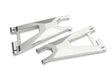 TRA10930X-SLVR 10930X-SLVR Aluminum Lower Suspension Arms, LF & RF (2), Silver