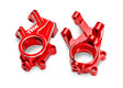 TRA10936-RED 10936-RED Aluminum Steering Blocks, L&R (2), Red