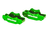 TRA10951-GRN 10951-GRN Aluminum Front Brake Calipers, L&R (2)