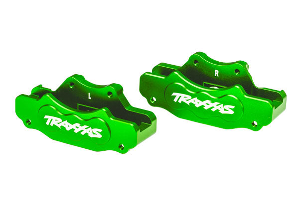 TRA10951-GRN 10951-GRN Aluminum Front Brake Calipers, L&R (2)