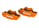 TRA10951-ORNG 10951-ORNG Aluminum Front Brake Calipers, L&R (2)