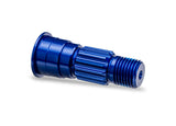 TRA10953-BLUE 10953-BLUE Aluminum Front Stub Axle, Blue