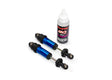TRA10961-BLUE 10961-BLUE GT-Maxx Aluminum Front Shocks (2), Blue