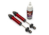 TRA10962-RED 10962-RED GT-Maxx Aluminum Rear Shocks (2), Red