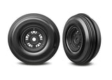 TRA10971 10971 Pro Scale Sand Car Pre-Glued Front Tires (2), Black