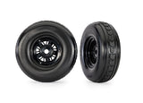 TRA10972 10972 Pro Scale Sand Car Pre-Glued Front Tires (2), Black