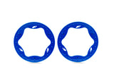TRA10976-BLUE 10976-BLUE Front Beadlock Rings, Blue