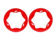 TRA10977-RED 10977-RED Rear Beadlock Rings, Red