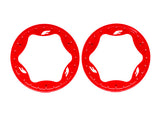 TRA10977-RED 10977-RED Rear Beadlock Rings, Red