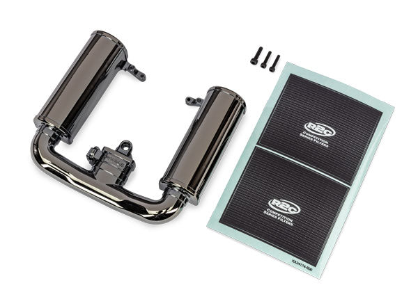 TRA10985-BLKCR 10985-BLKCR Engine Intake, Black Chrome