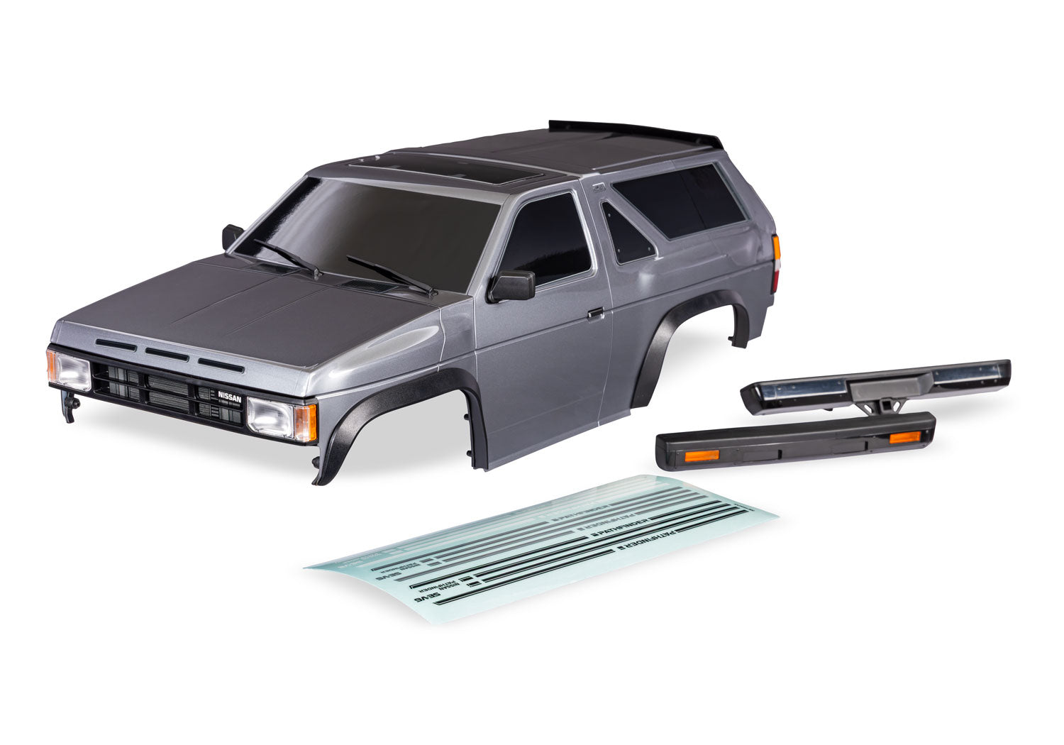 TRA11011-SLVR 11011-SLVR TRX-4 Nissan Pathfinder Body, Silver