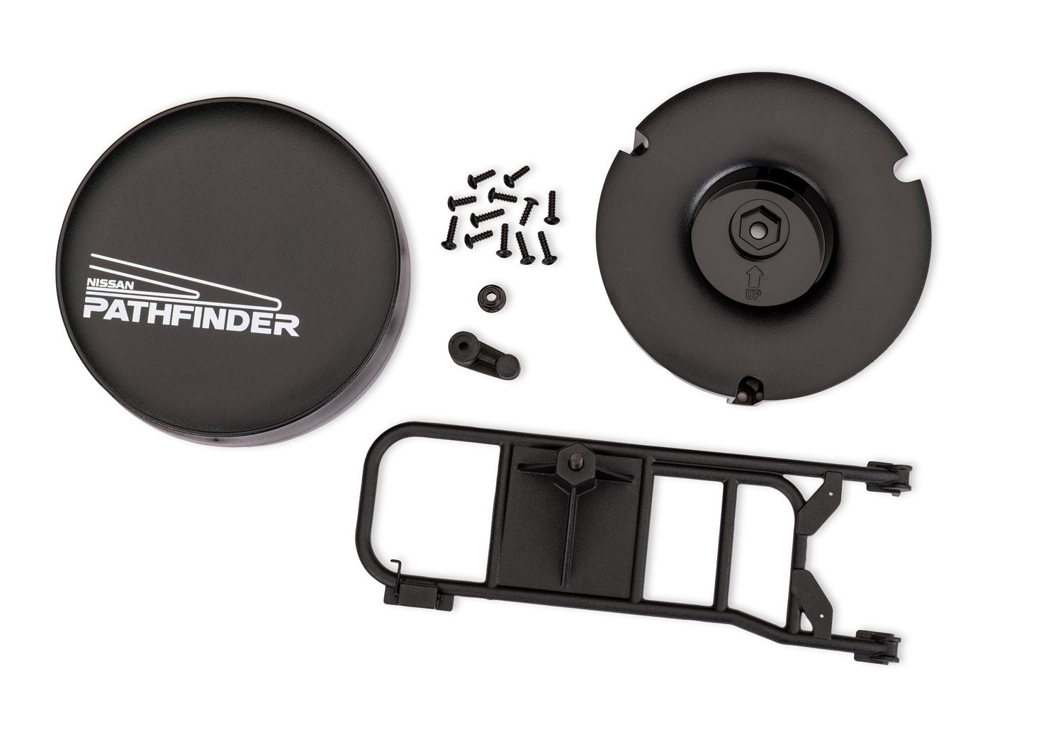 TRA11023 11023 TRX-4 Nissan Pathfinder Replica Spare Tire w/ Mount